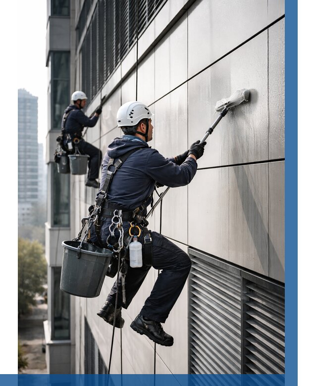 Мойка вентилируемого фасада в Острогожске от 261 р. | ВЫСОТНИК-Стг