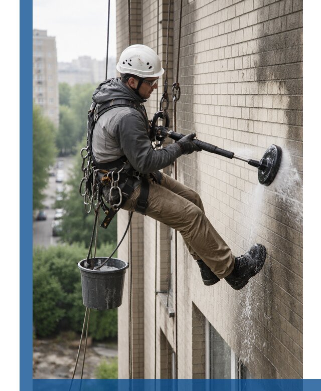 Очистка фасада от копоти в Острогожске профессионально и безопасно