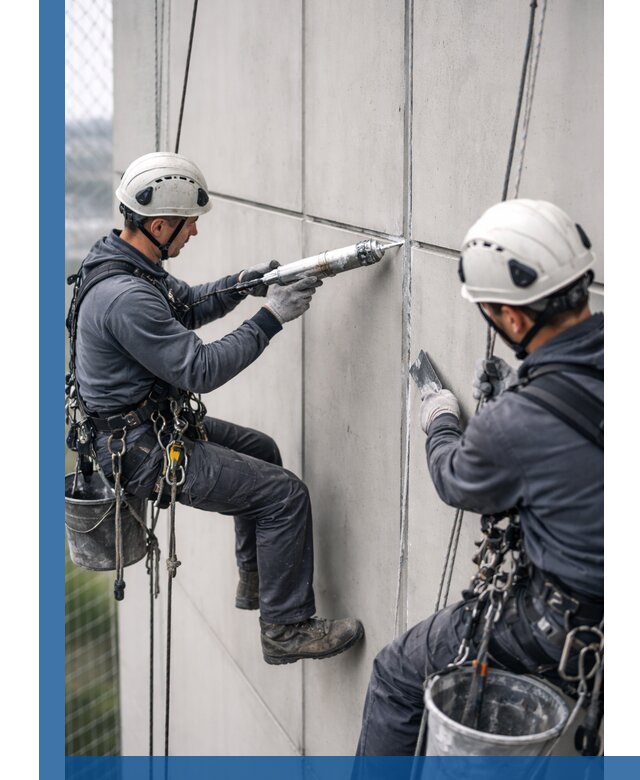 Первичная герметизация швов фасадов и кровель в Острогожске