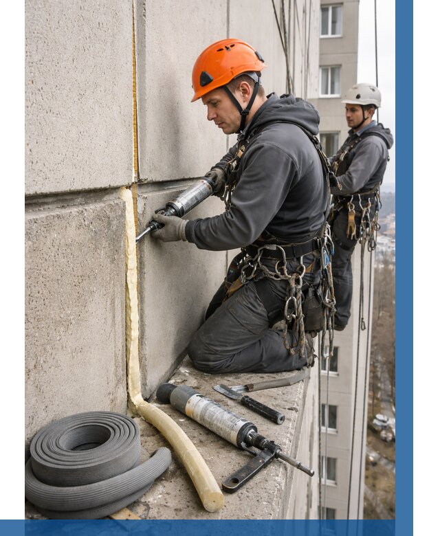 Теплый шов межпанельные швы в Острогожске от 730 р. | ВЫСОТНИК-Стг