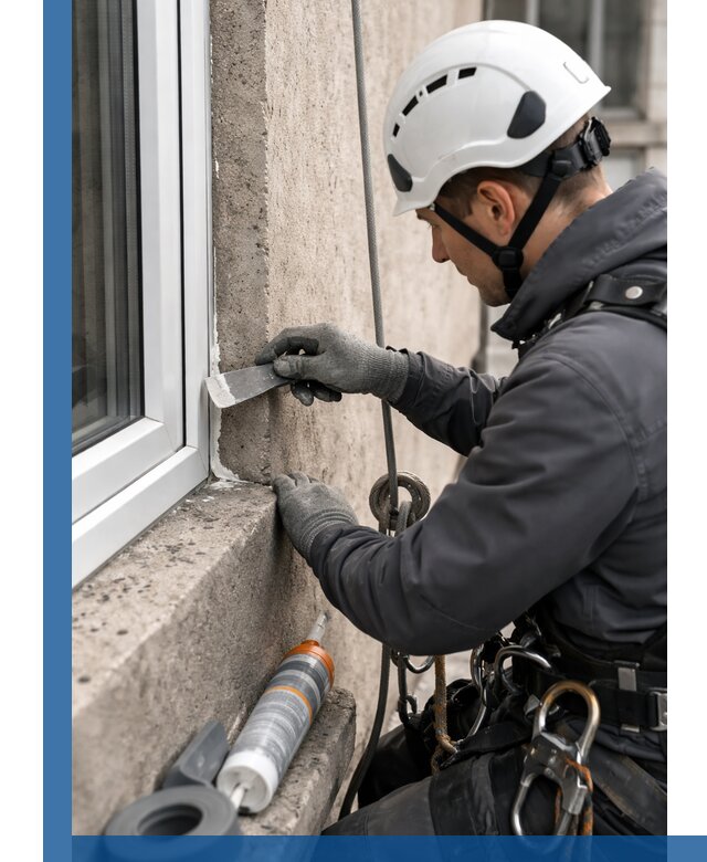 Герметизация монтажных швов окон в Острогожске с гарантией качества