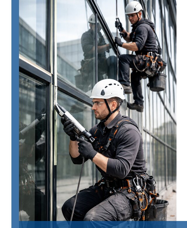 Герметизация витражных швов в Острогожске для зданий и фасадов