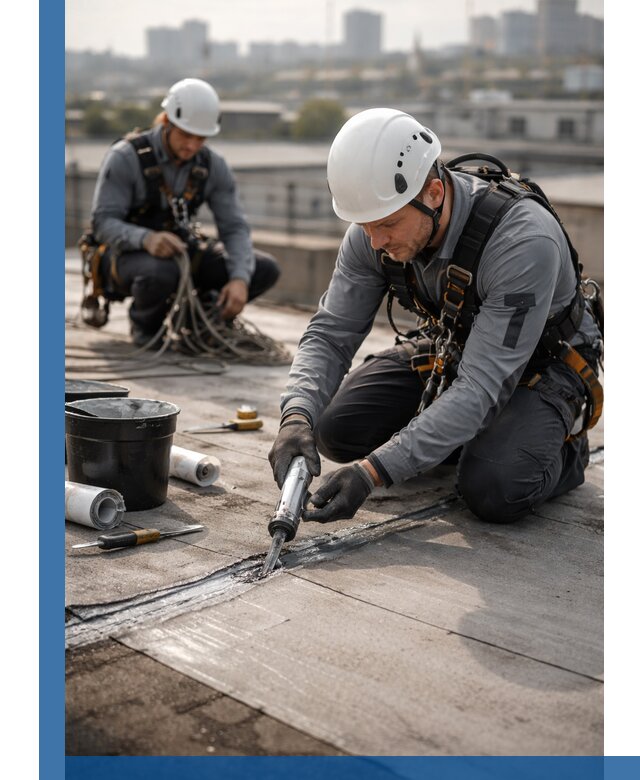 Аварийное и капитальное устранение протечек кровли в Острогожске