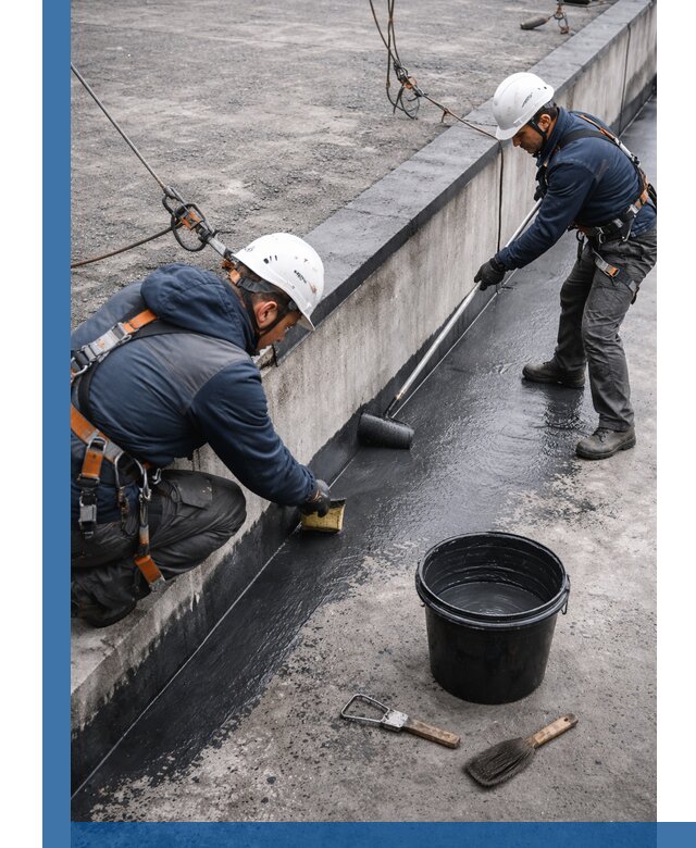 Гидроизоляция кровли жидкой резиной профессионально в Острогожске