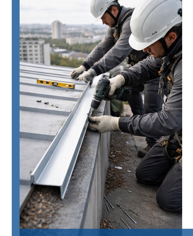 Монтаж капельника на кровле в Острогожске с гарантией качества