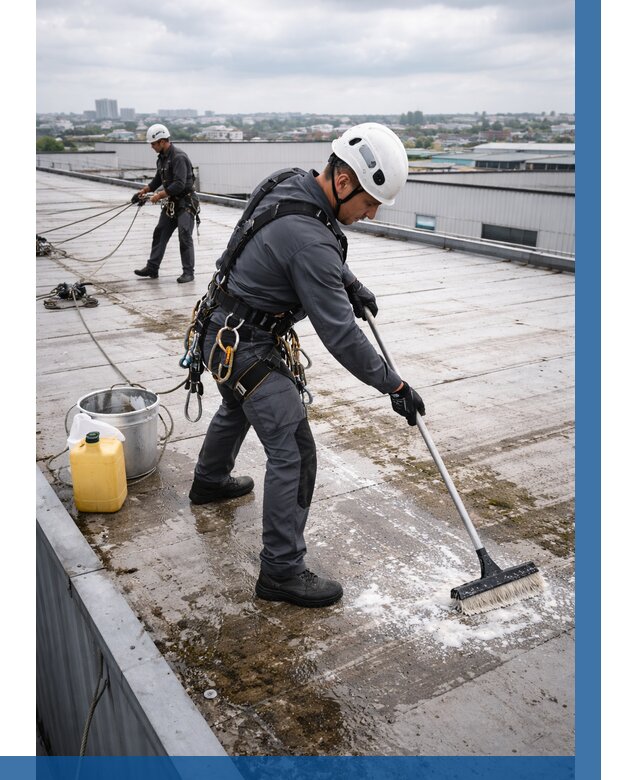 Очистка крыши по графику в Острогожске от 7823 р. | ВЫСОТНИК-Стг