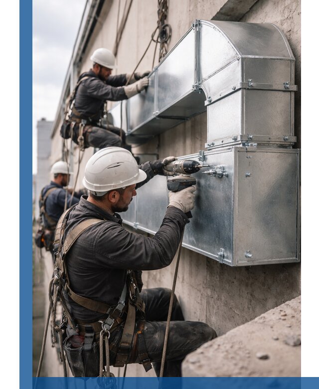 Профессиональный монтаж вентиляционных коробов в Острогожске под ключ