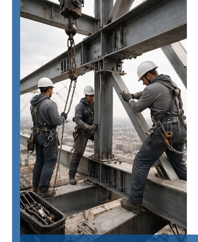 Профессиональный монтаж металлоконструкций на высоте в Острогожске