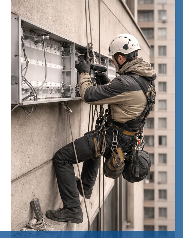 Ремонт вывески на высоте в Острогожске от 4694 р. | ВЫСОТНИК-Стг