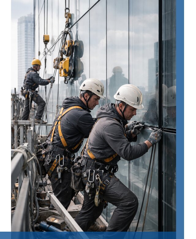 Структурное остекление фасадов в Острогожске от 9909 р. | ВЫСОТНИК-Стг