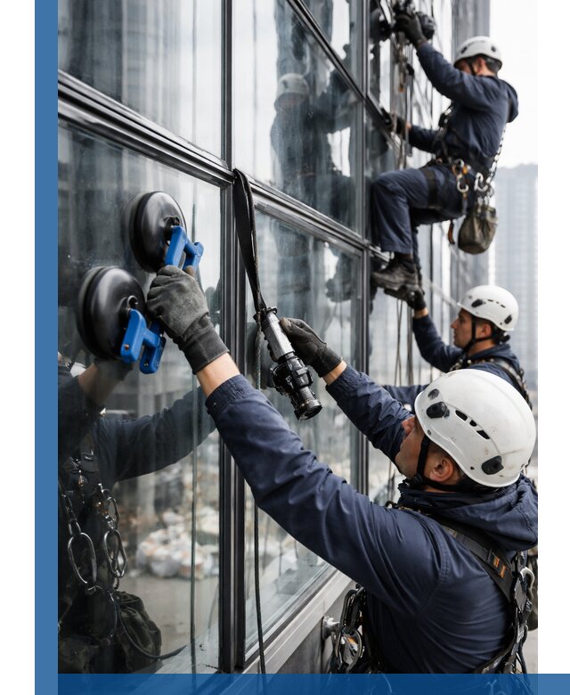 Радиусное остекление фасадов под ключ в Острогожске с гарантиями