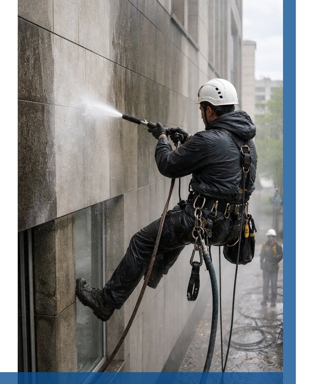 Гидроструйная очистка поверхностей в Острогожске от 887 р. | ВЫСОТНИК-Стг