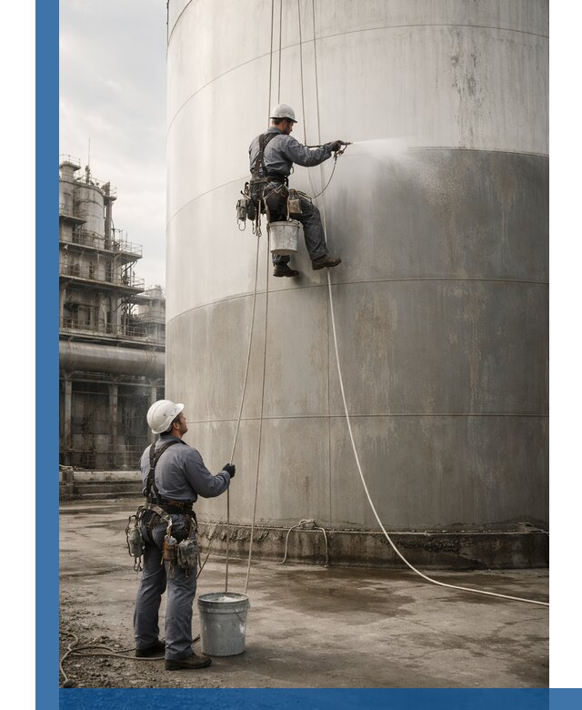 Покраска стальных резервуаров и емкостей в Острогожске профессионально