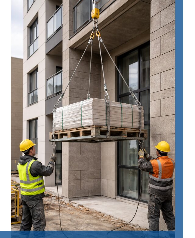 Подъем керамогранита на этаж в Острогожске от 3651 р. | ВЫСОТНИК-Стг