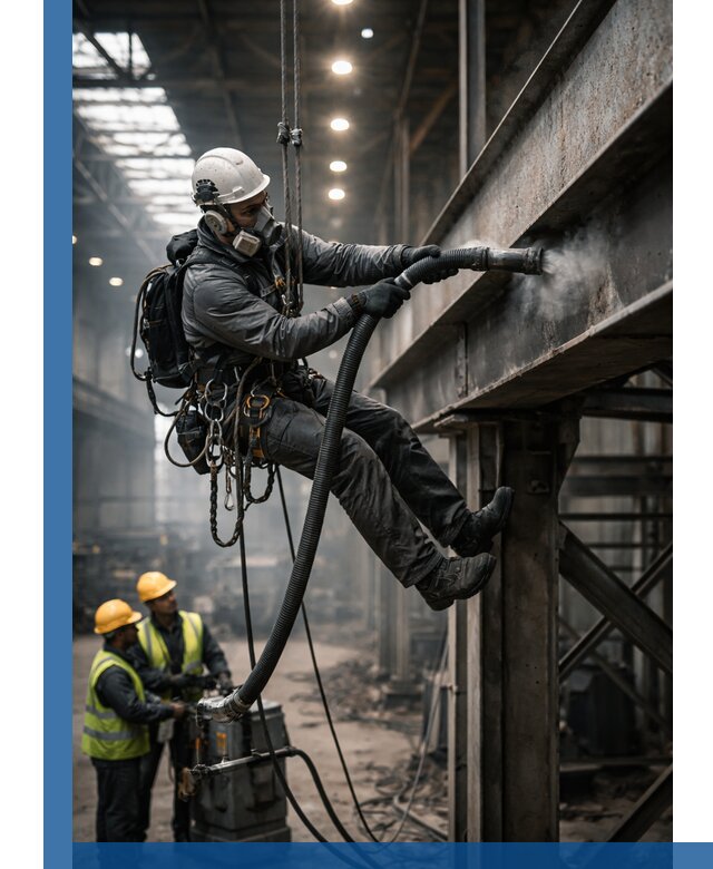 Обеспыливание конструкций в цехах промышленного производства в Острогожске