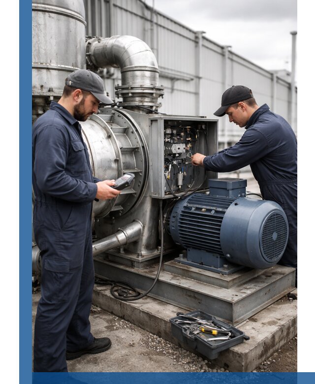 Техническое обслуживание промышленного оборудования в Острогожске