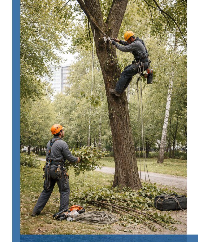 Санитарная обрезка деревьев в Острогожске, профессионально и безопасно