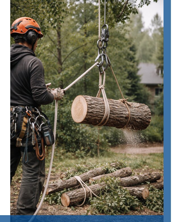 Валка деревьев частями в Острогожске от 7823 р. | ВЫСОТНИК-Стг