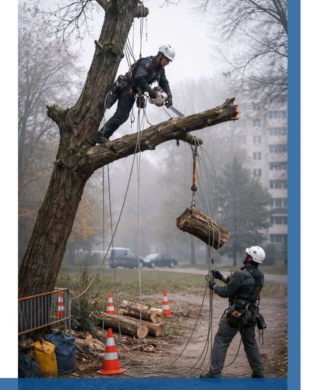 Удаление аварийных деревьев в Острогожске от 15647 р. | ВЫСОТНИК-Стг