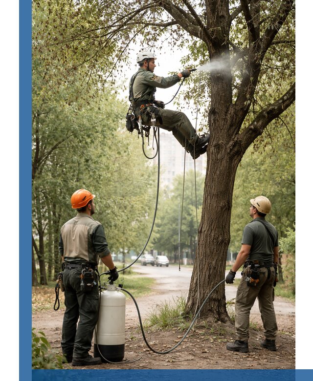 Обработка деревьев от вредителей в Острогожске профессиональная защита