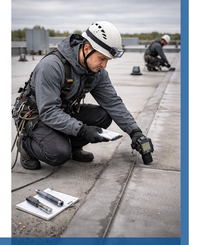 Обследование кровли на протечки в Острогожске от 4694 р. | ВЫСОТНИК-Стг