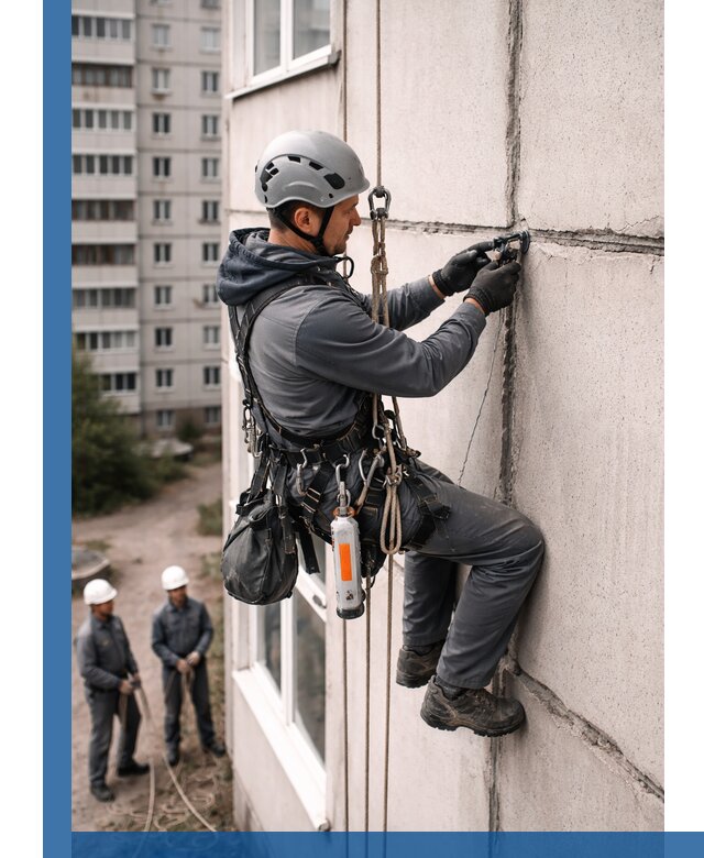 Обследование межпанельных швов и герметизация в Острогожске