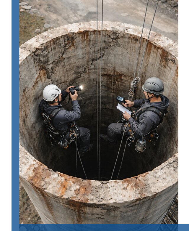 Обследование дымовой трубы: диагностика и оценка состояния в Острогожске