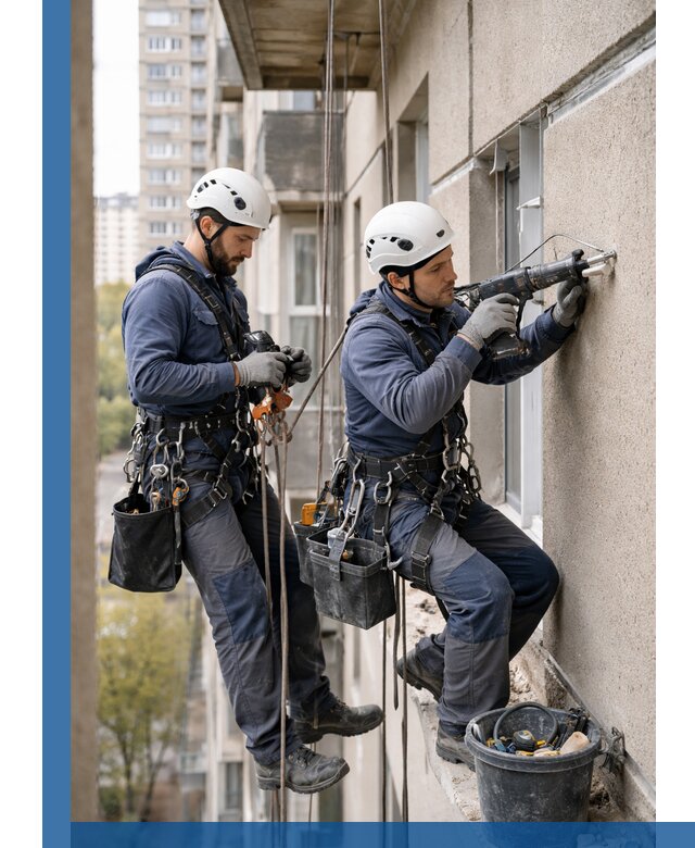 Промышленные альпинисты высотные работы и монтаж в Острогожске